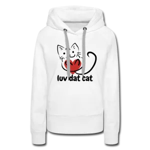 Official Luv Dat Cat Women's Premium Hoodie