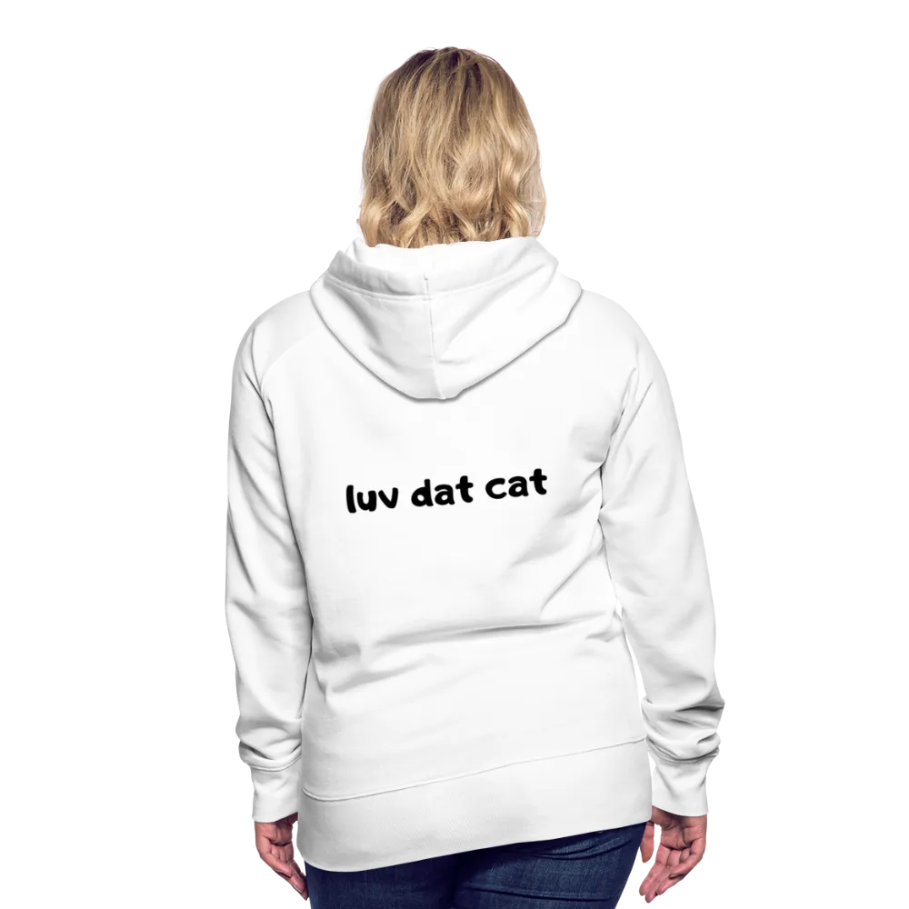 Official Luv Dat Cat Women's Premium Hoodie