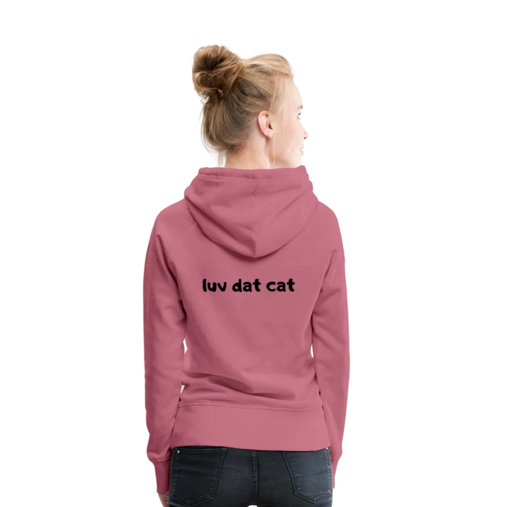 Official Luv Dat Cat Women's Premium Hoodie