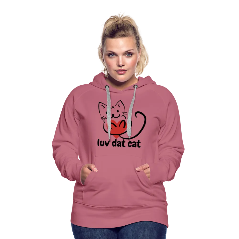 Official Luv Dat Cat Women's Premium Hoodie