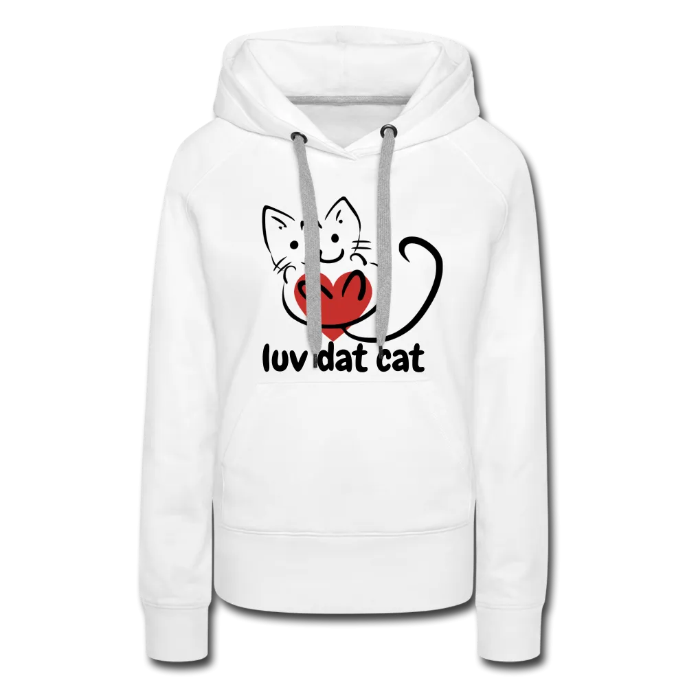 Official Luv Dat Cat Women's Premium Hoodie