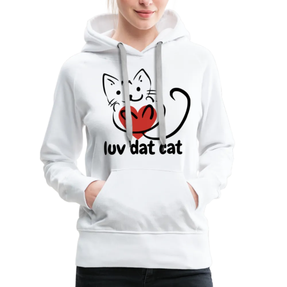 Official Luv Dat Cat Women's Premium Hoodie