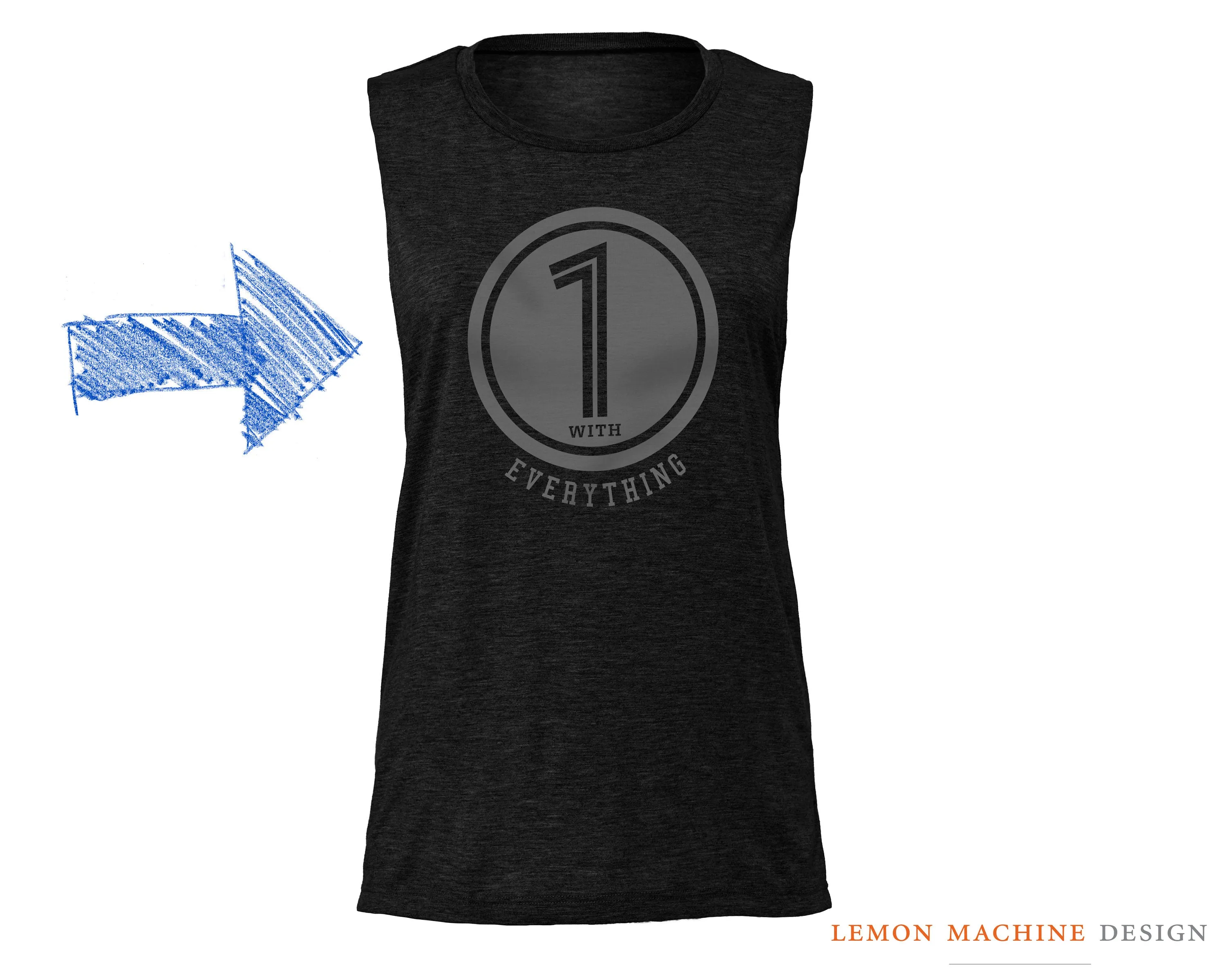 One With Everything — Funny Zen / Yoga Women's Fitness Tank