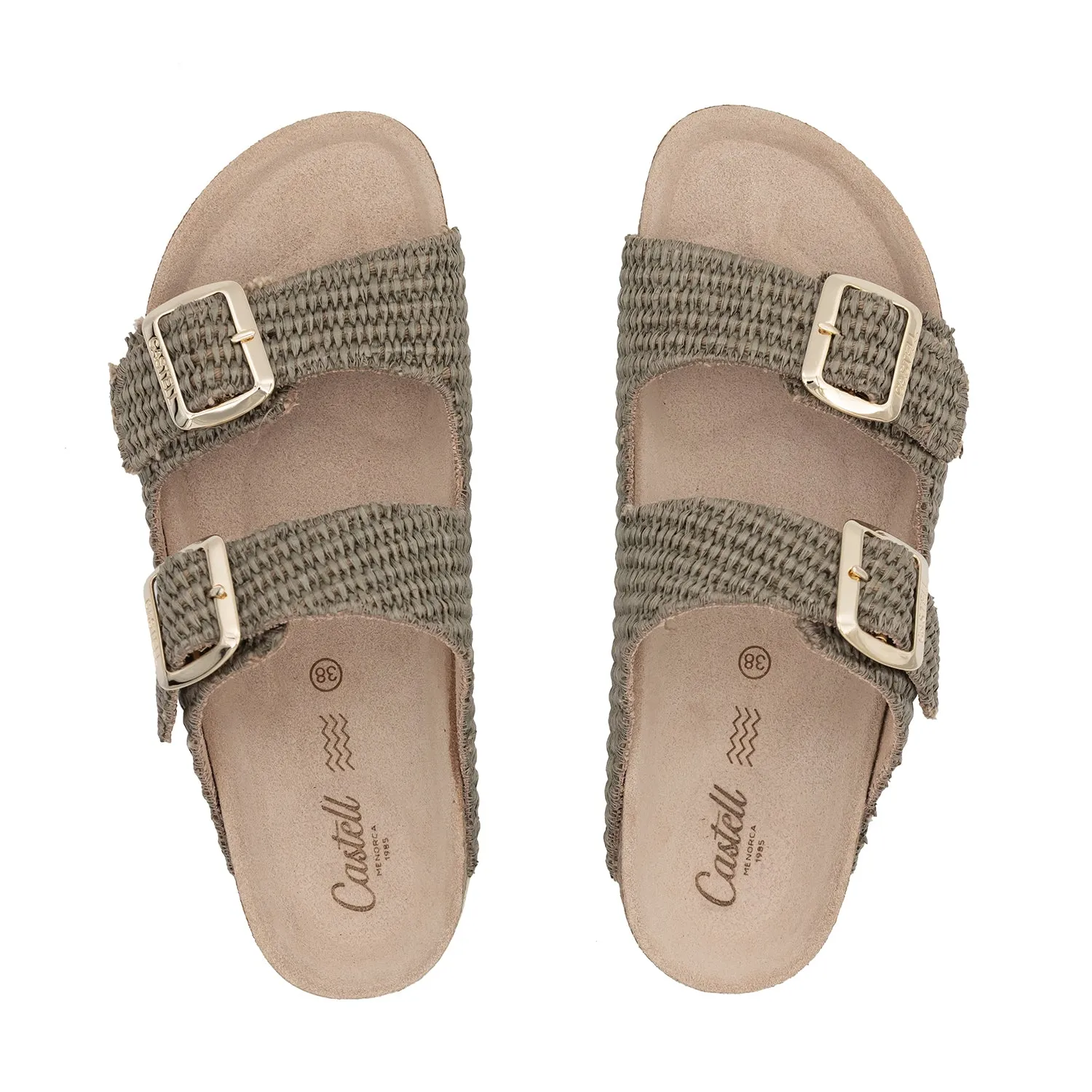 Open Toe Raffia Sandal For Women - 1727 D Tabru C333