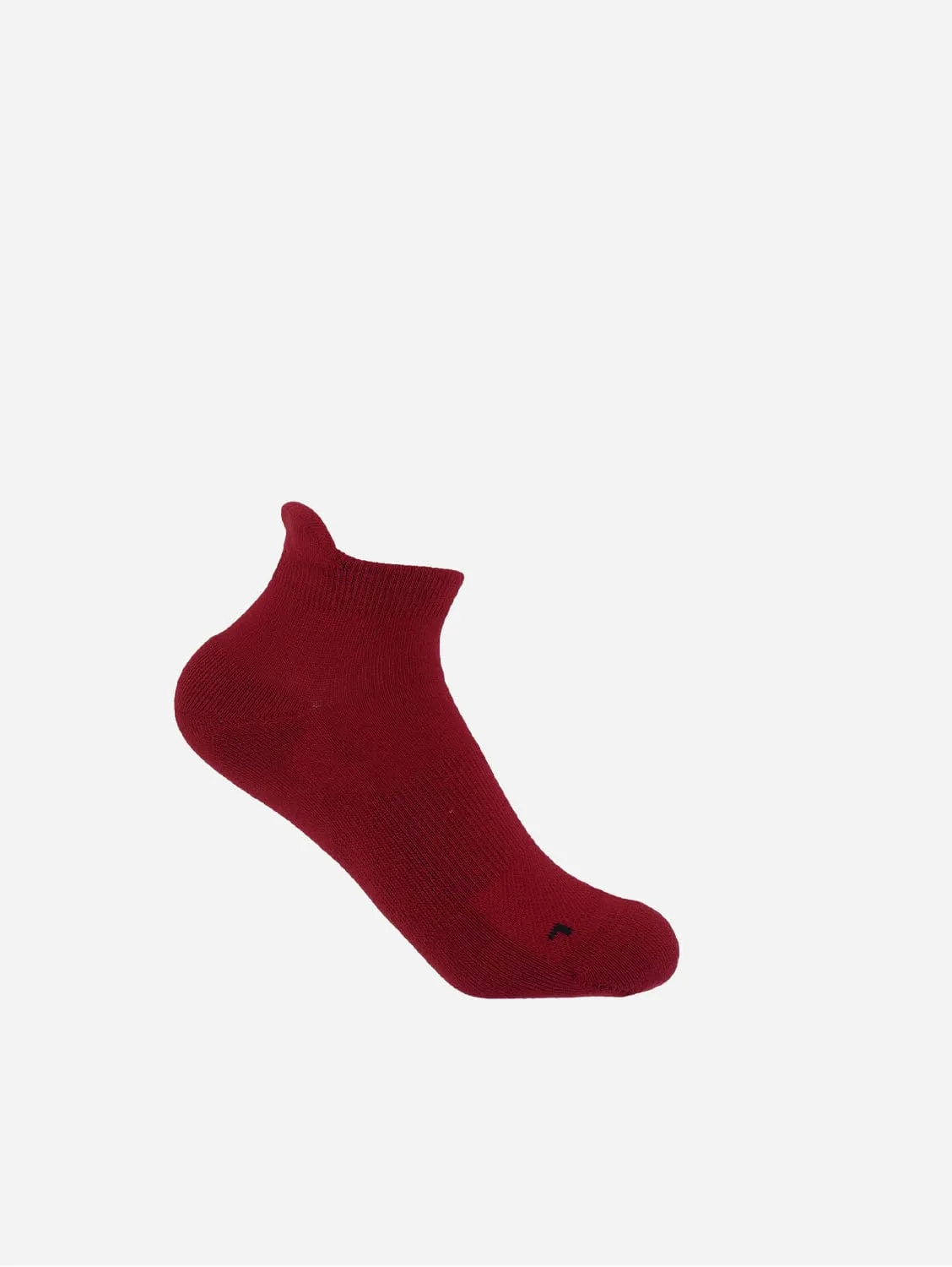 Organic Sport Women's Trainer Socks Bundle - Burgundy, Blue & Green