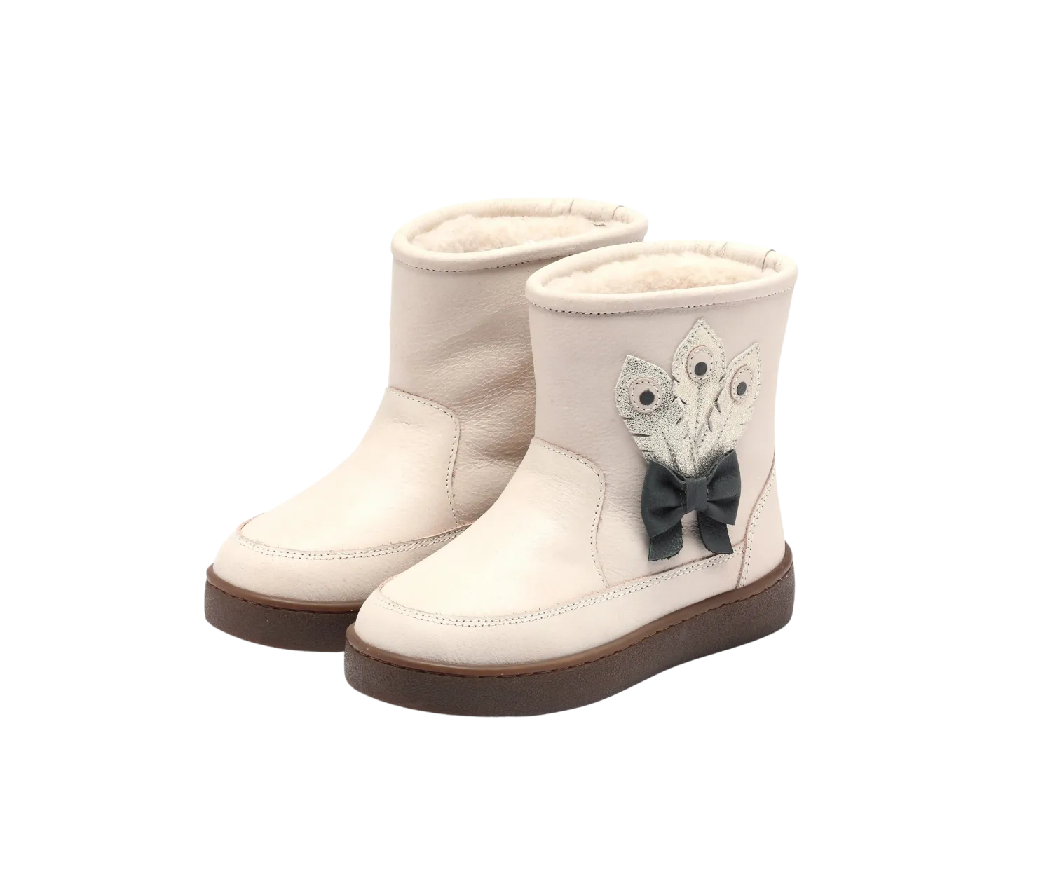 Pavo Boots | Ivory Leather