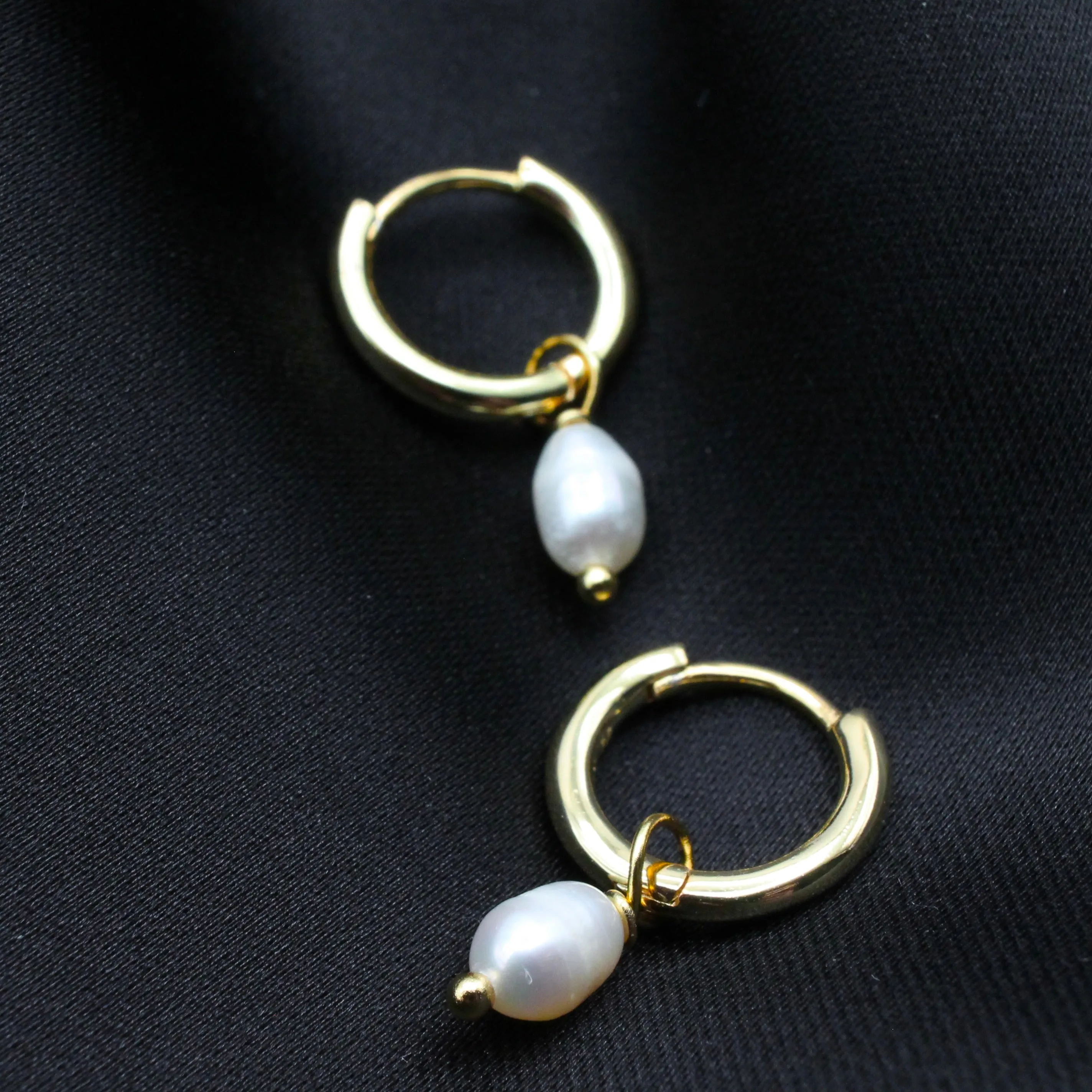 Pearl Hoops
