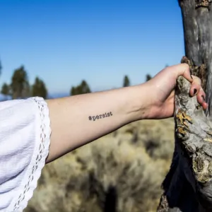 #persist Manifestation Tattoo