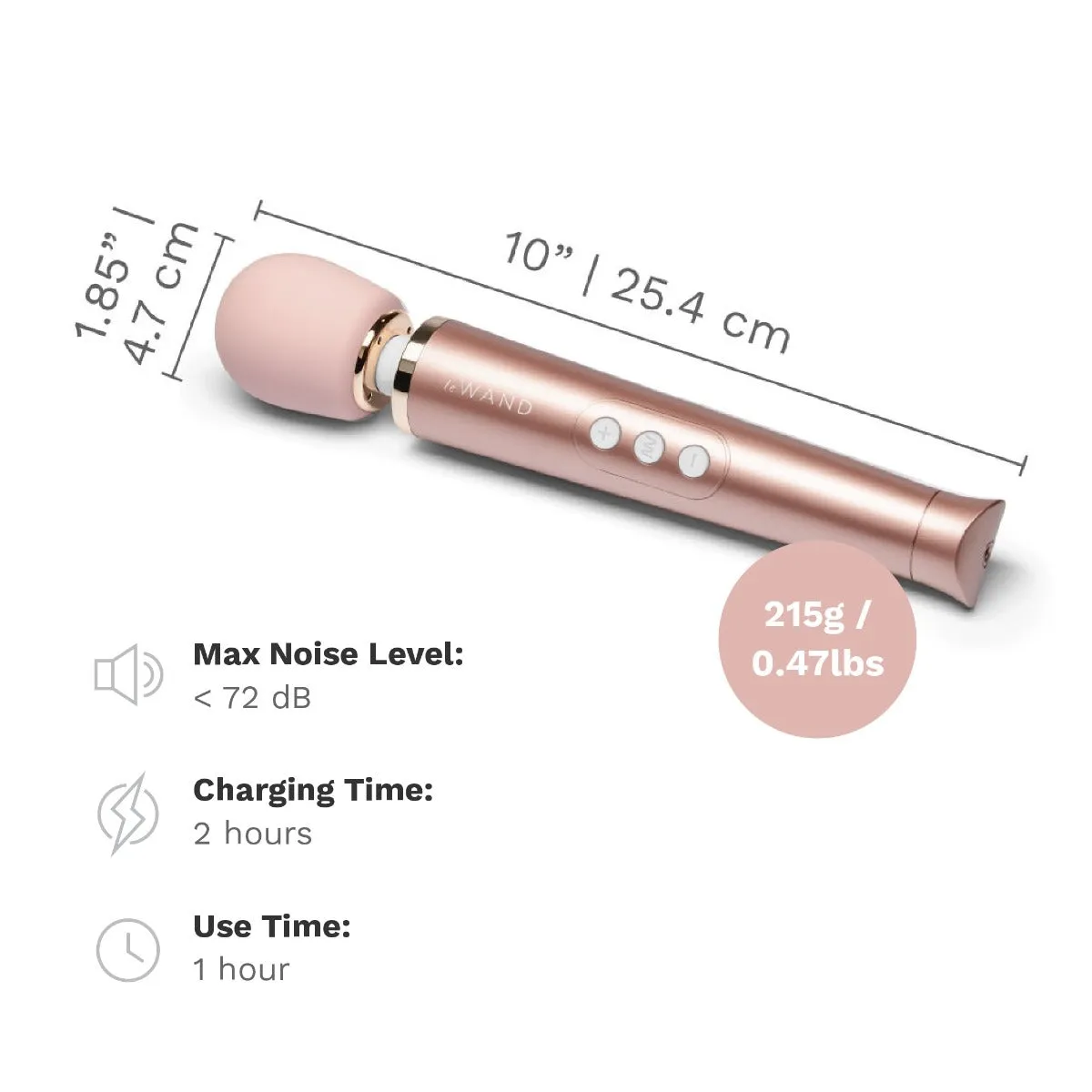Petite Rechargeable Massager - Le Wand