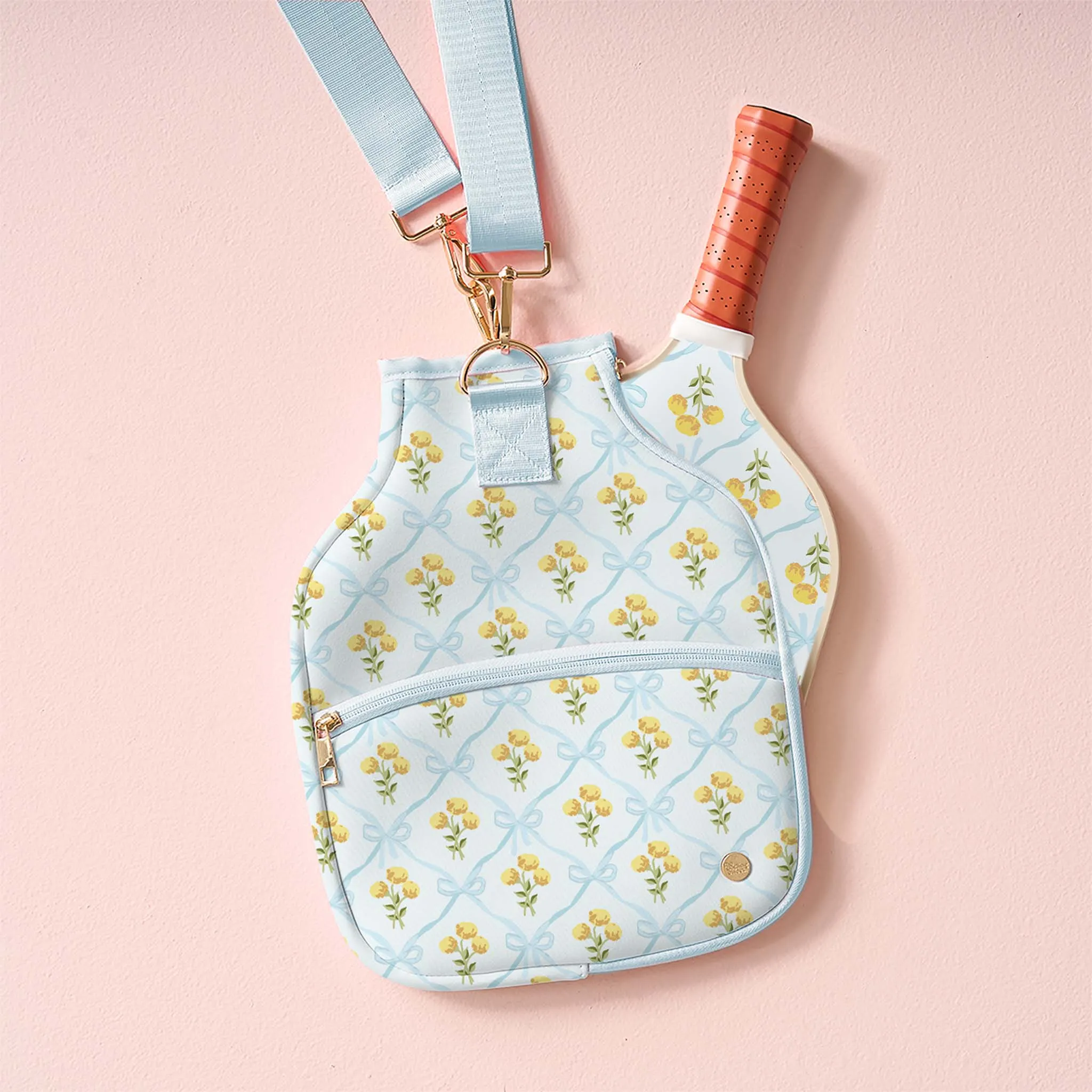 Pickleball Paddle Case in Marigold Lane Blue