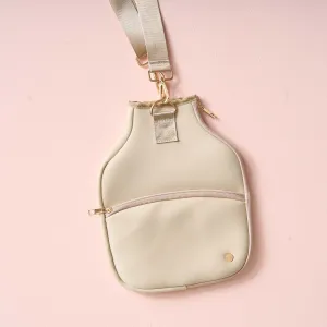 Pickleball Paddle Case in Tan