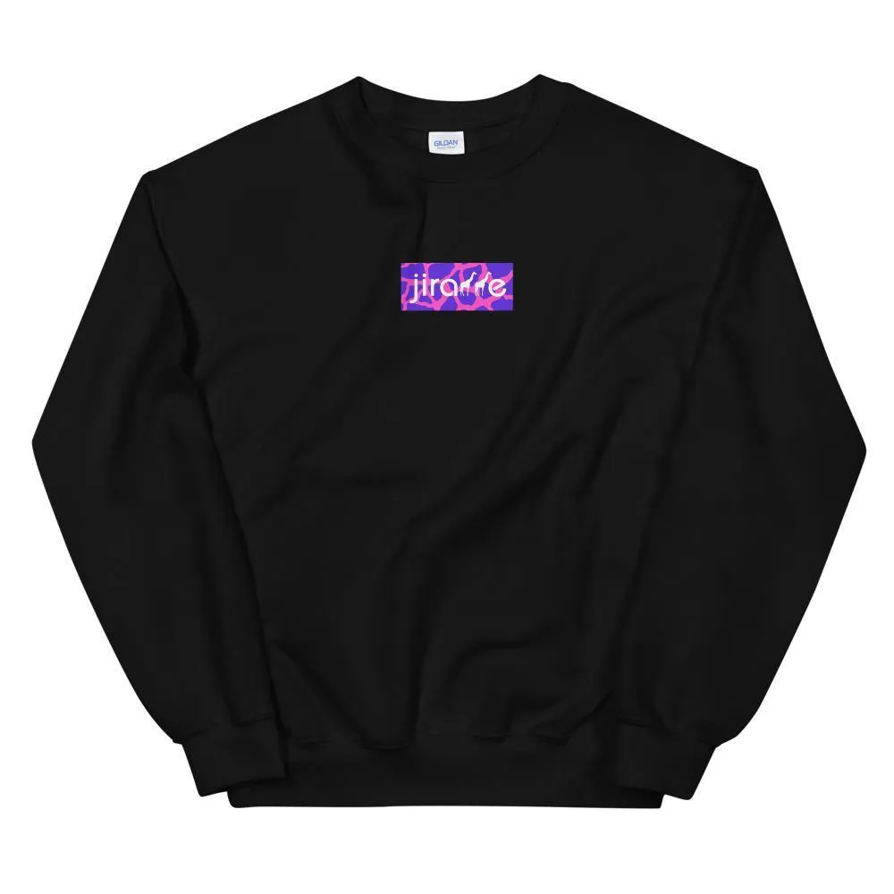Pink & Purple Box Logo Sweatshirt