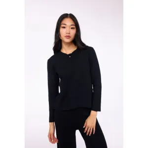 Pistache Key Hole Tie Knit Sweater