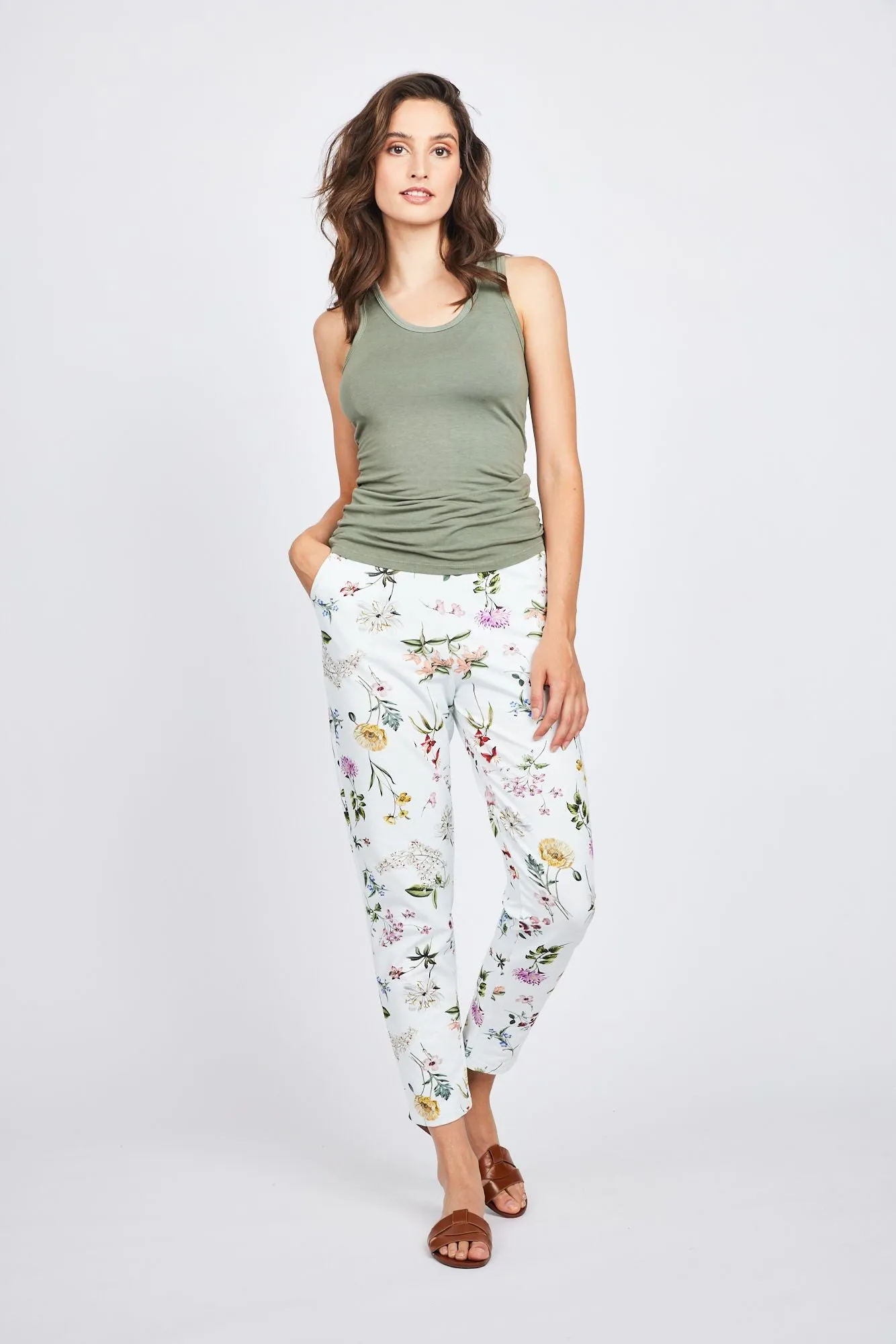 Pistache Second Skin Viscose Tank