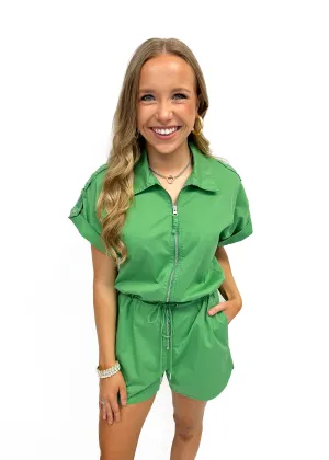 Pistola Meg Romper - Avocado