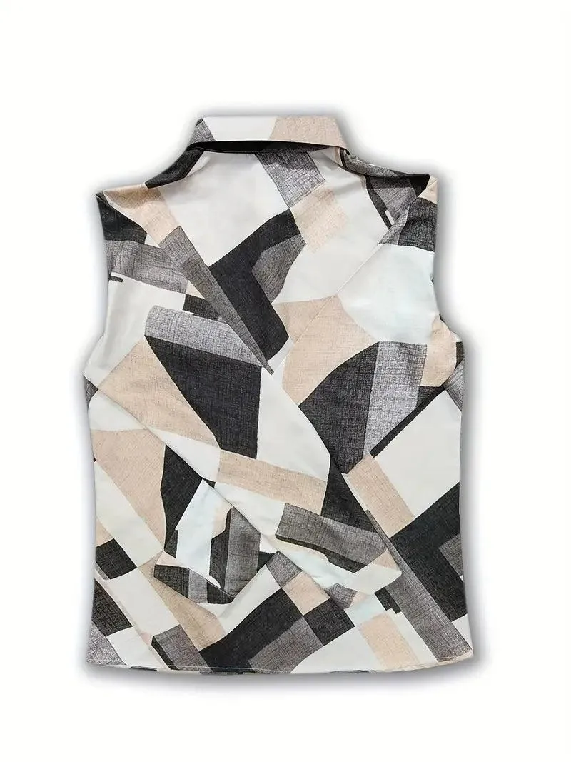 PlaidChic™ | Women's Button-Up Shirt | Lightweight Cotton, Stylish Plaid Print & Versatile Wear