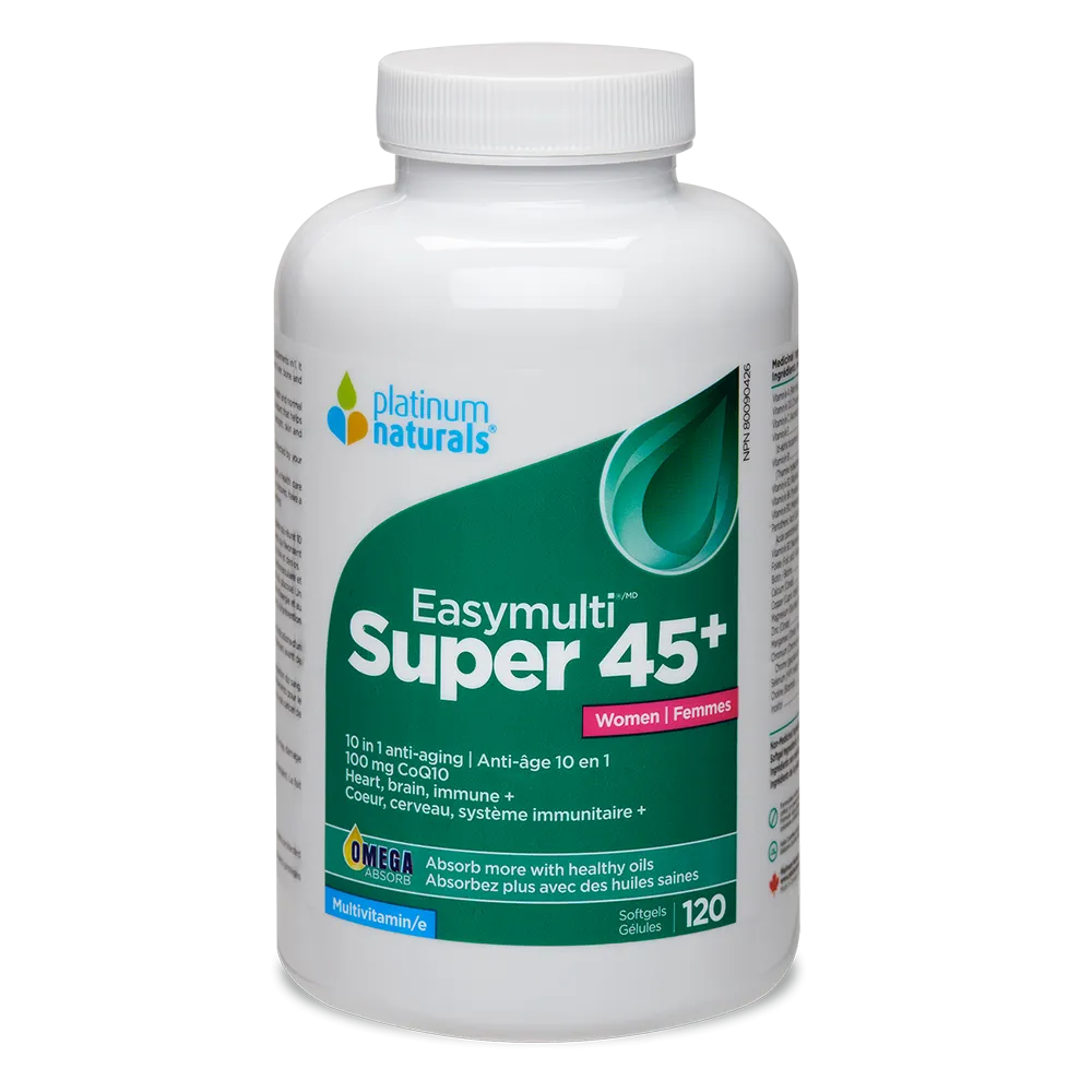 Platinum Naturals Super Easymulti 45  For Women 120sgs