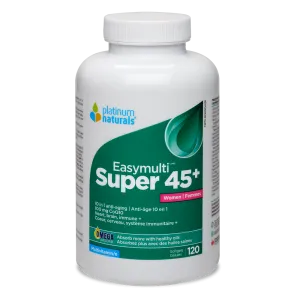 Platinum Naturals Super Easymulti 45  For Women 120sgs