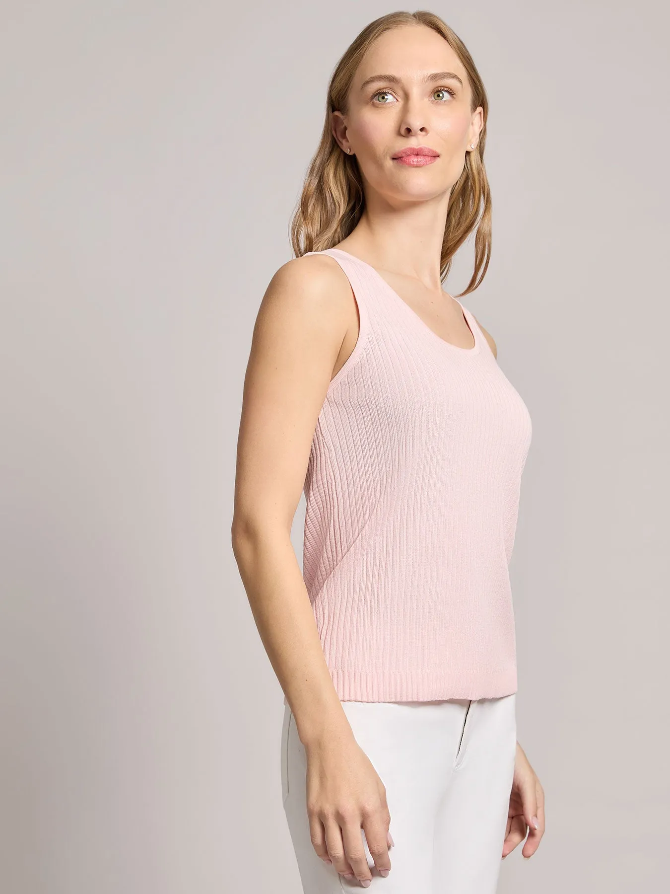 Plus Sutton Scoop Neck Tank Top
