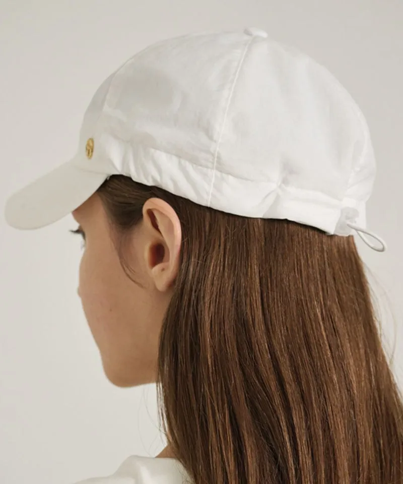 POSHERD Airy Mesh Ball Cap - White