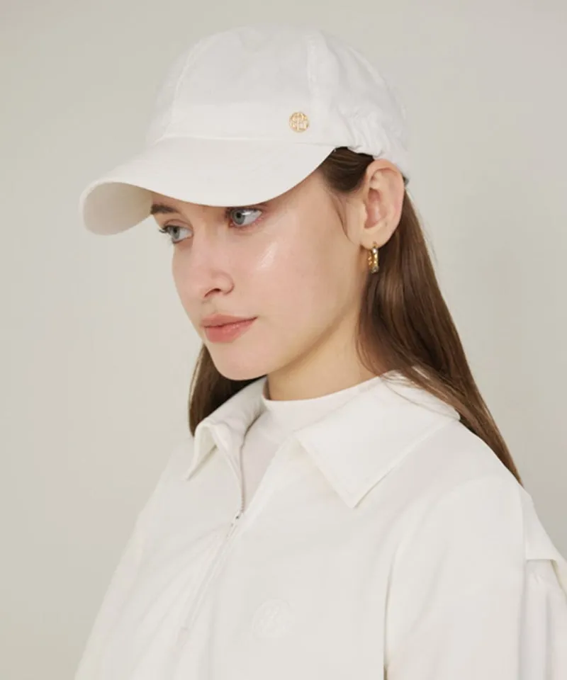 POSHERD Airy Mesh Ball Cap - White