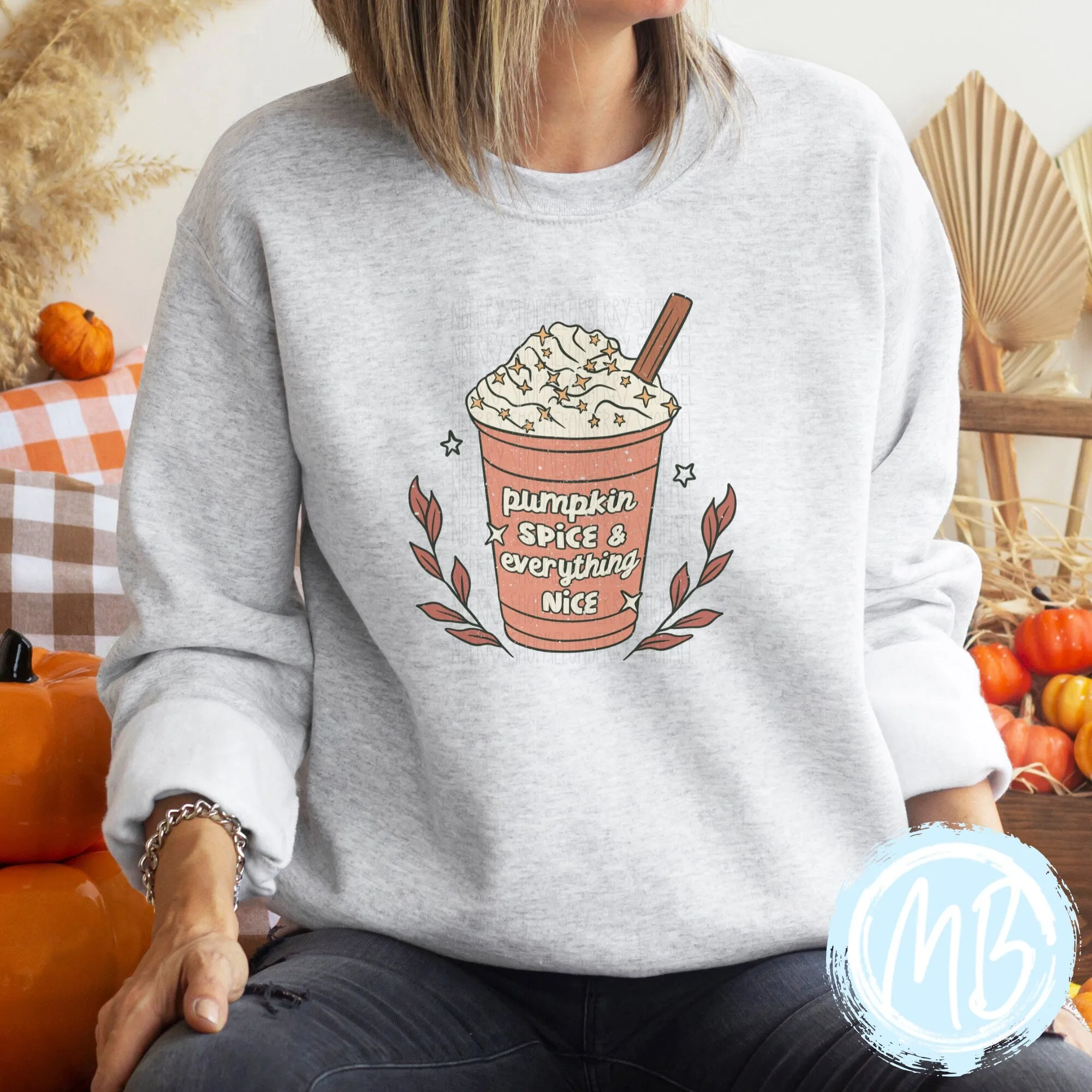 Pumpkin Spice and Everything Nice Adult Sweatshirt