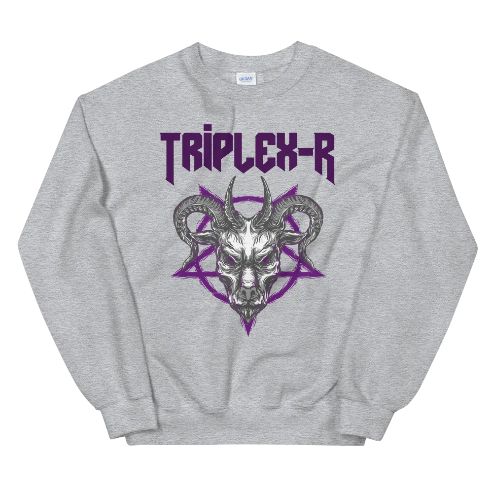Purple Pentagram Women's Sweatshirt