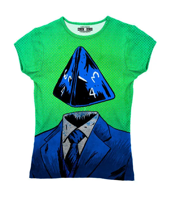"d4" Women's Allover Print T-Shirt