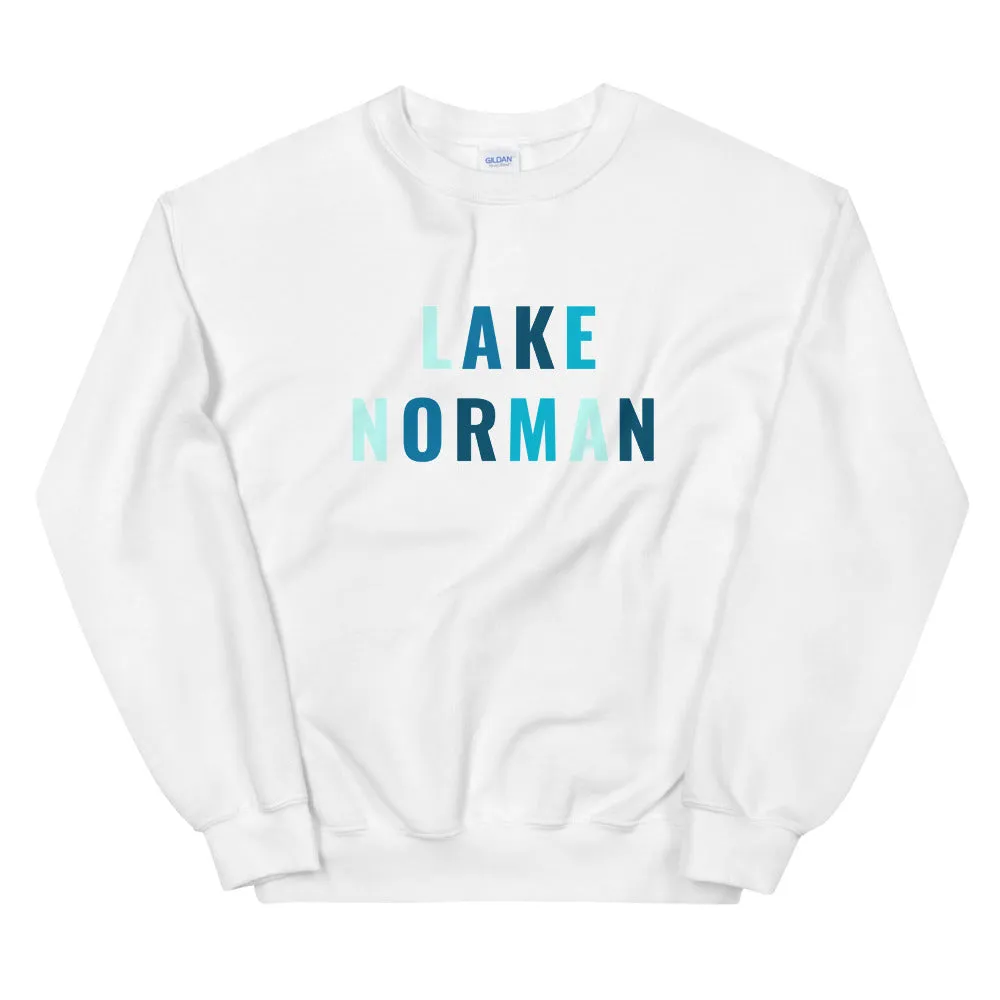 "Lake Norman- BLUE" Unisex Sweatshirt