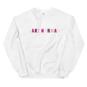 "Lake Norman- PINK" Unisex Sweatshirt