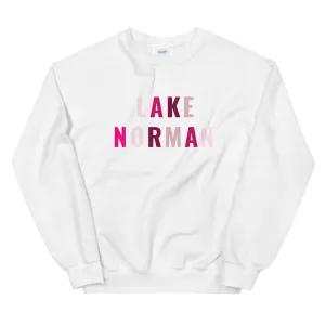 "Lake Norman- PINK" Unisex Sweatshirt