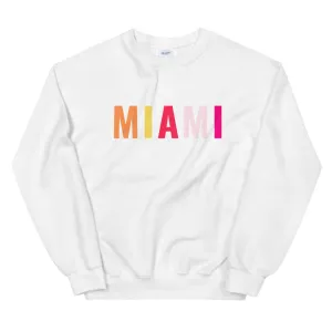 "Miami- YELLOW" Unisex Sweatshirt