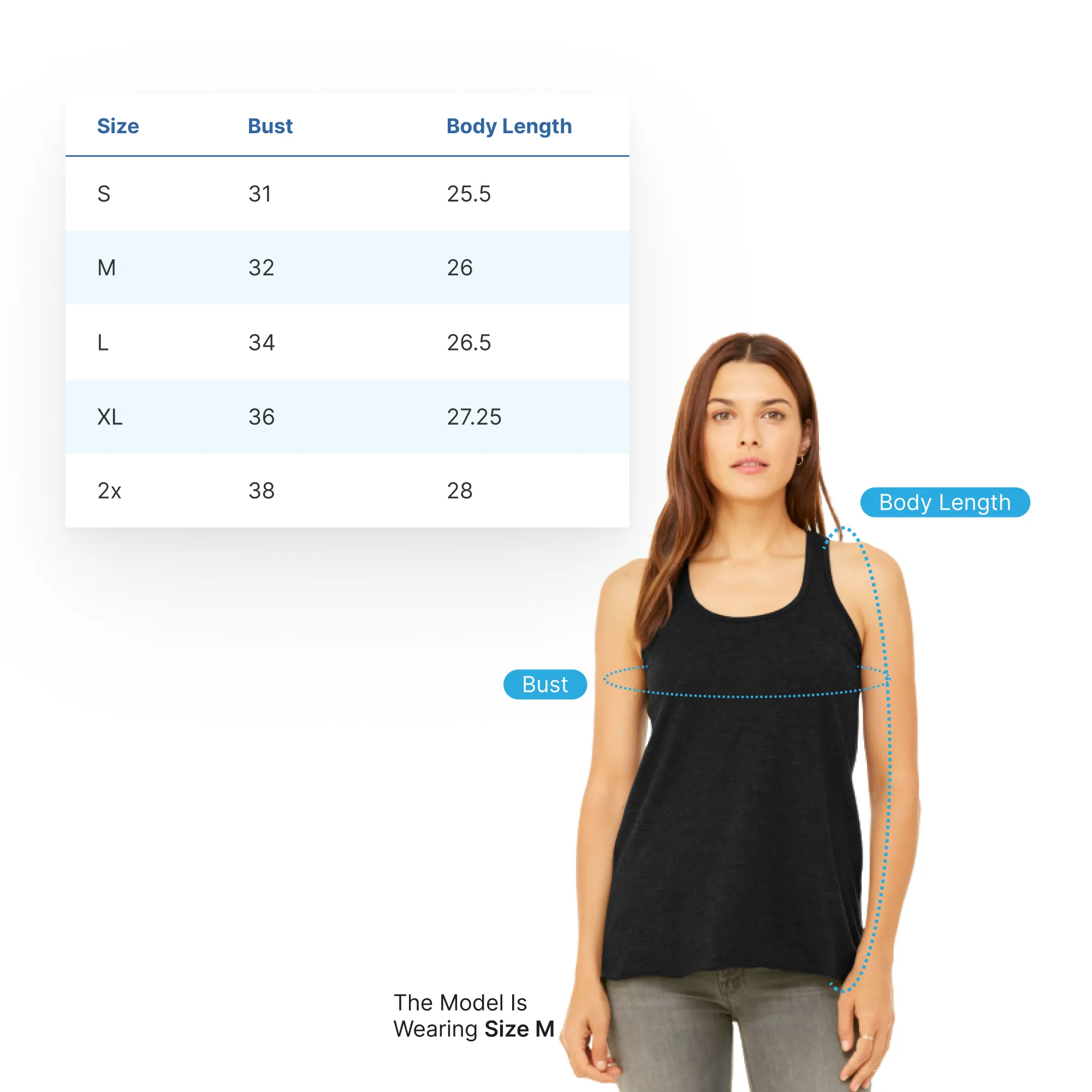 "Michigan D Flag" Women's Flowy Tank Top