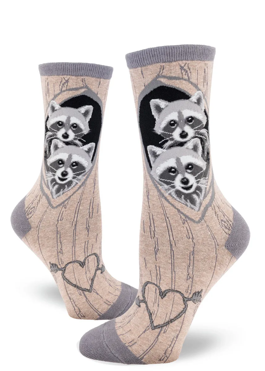 Raccoons' Den Women's Socks