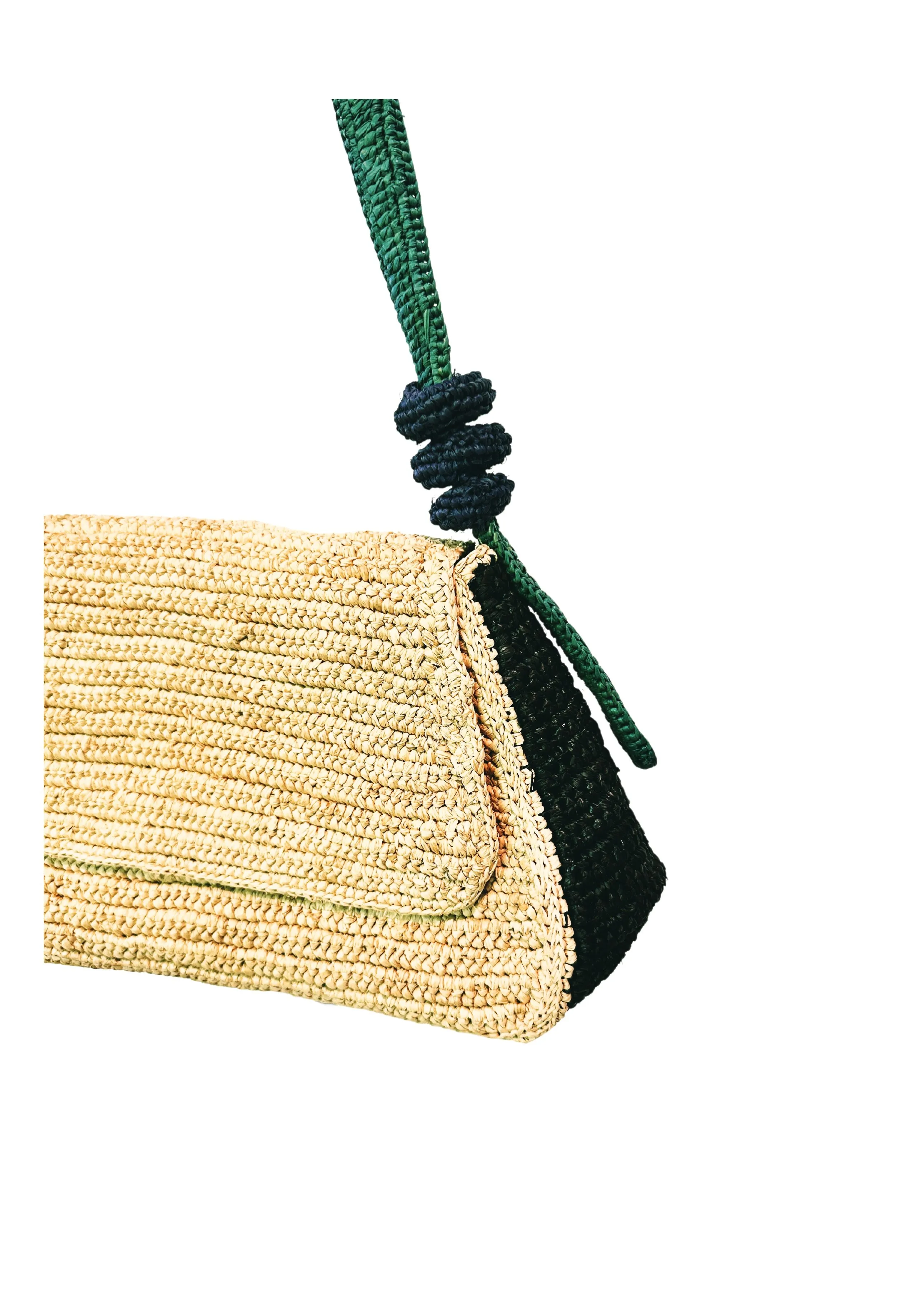 Raffia Shoulder Bag
