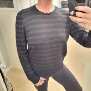 Ralph Lauren Black Thin Crew Neck Sweater Size XL NWT