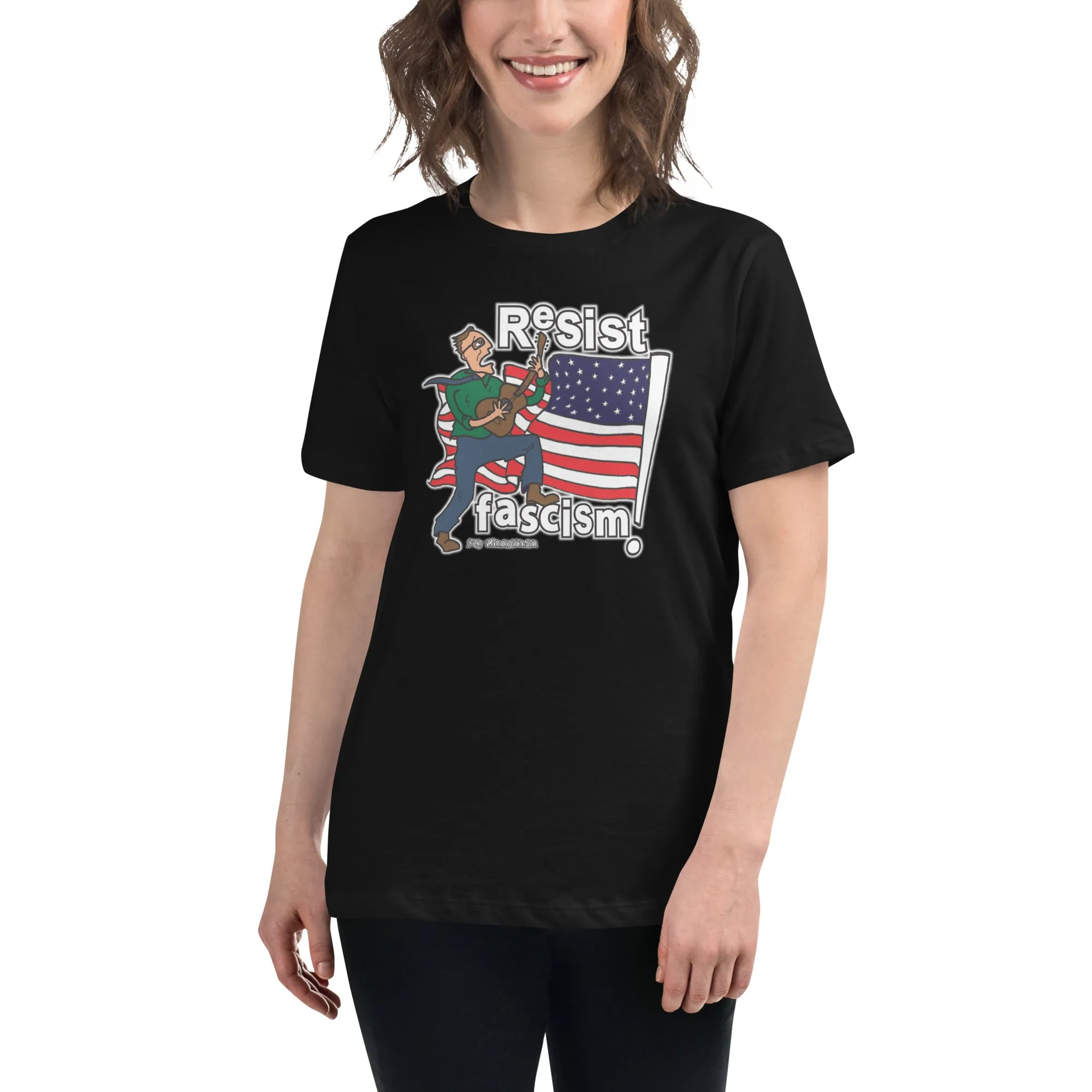 RESIST FASCISM Women's T-Shirt