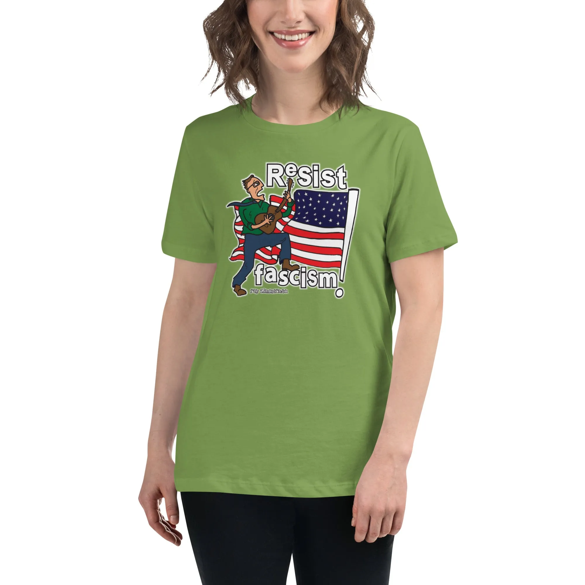 RESIST FASCISM Women's T-Shirt