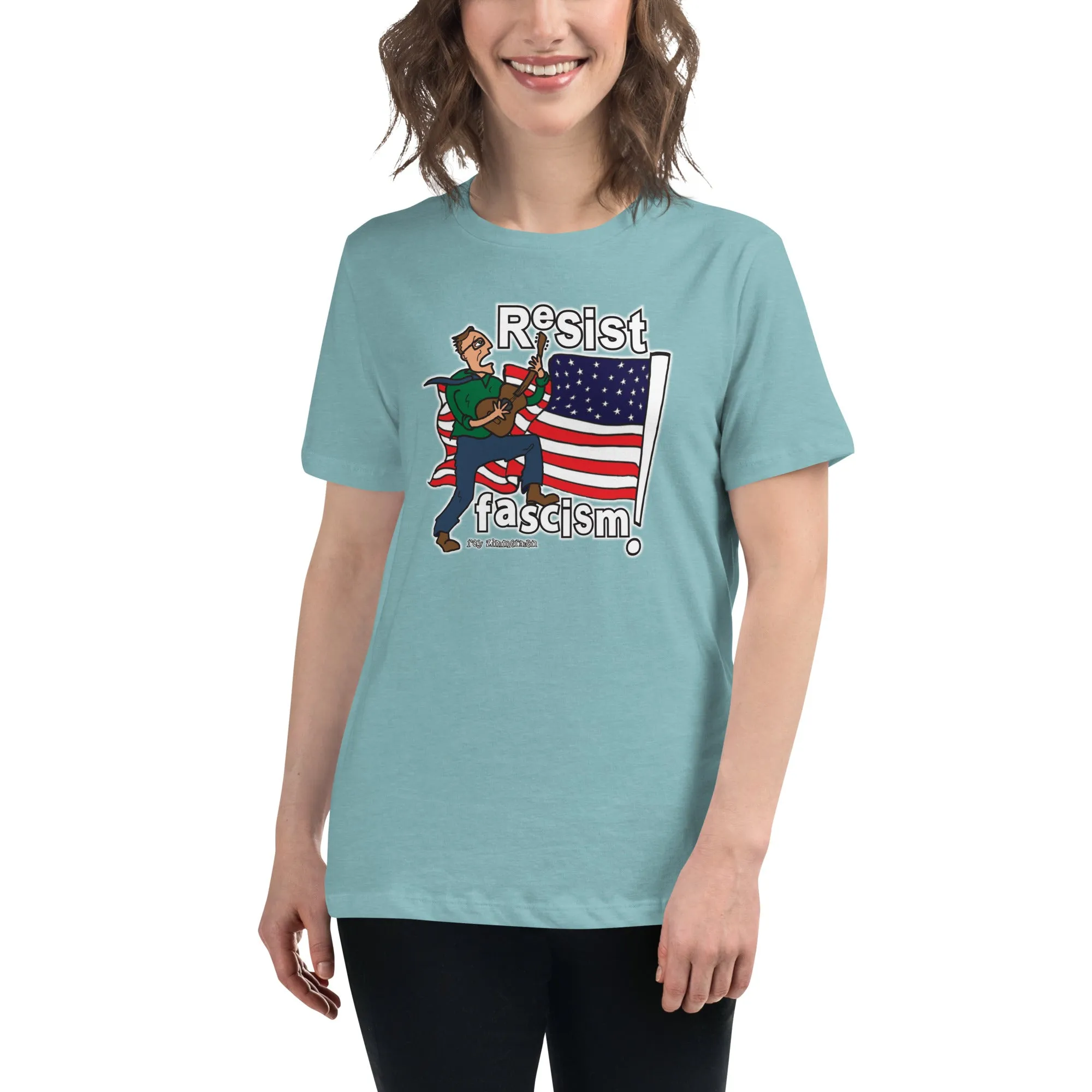 RESIST FASCISM Women's T-Shirt