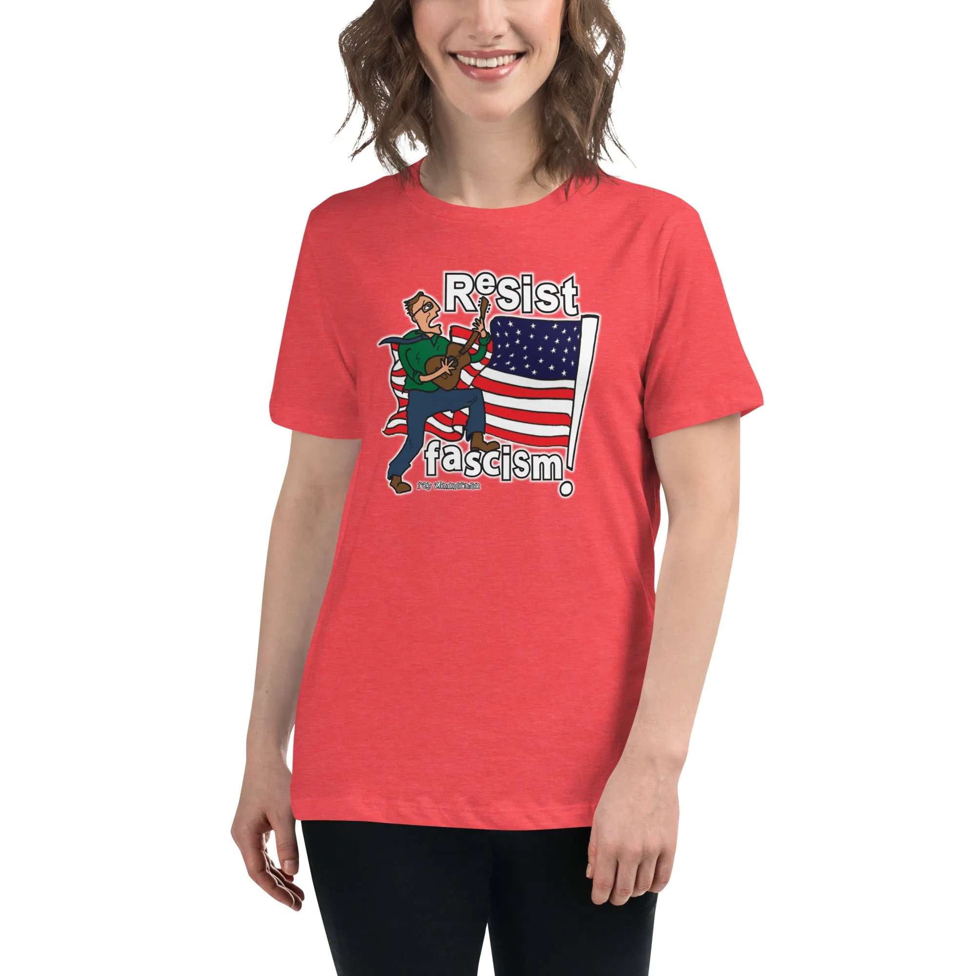 RESIST FASCISM Women's T-Shirt