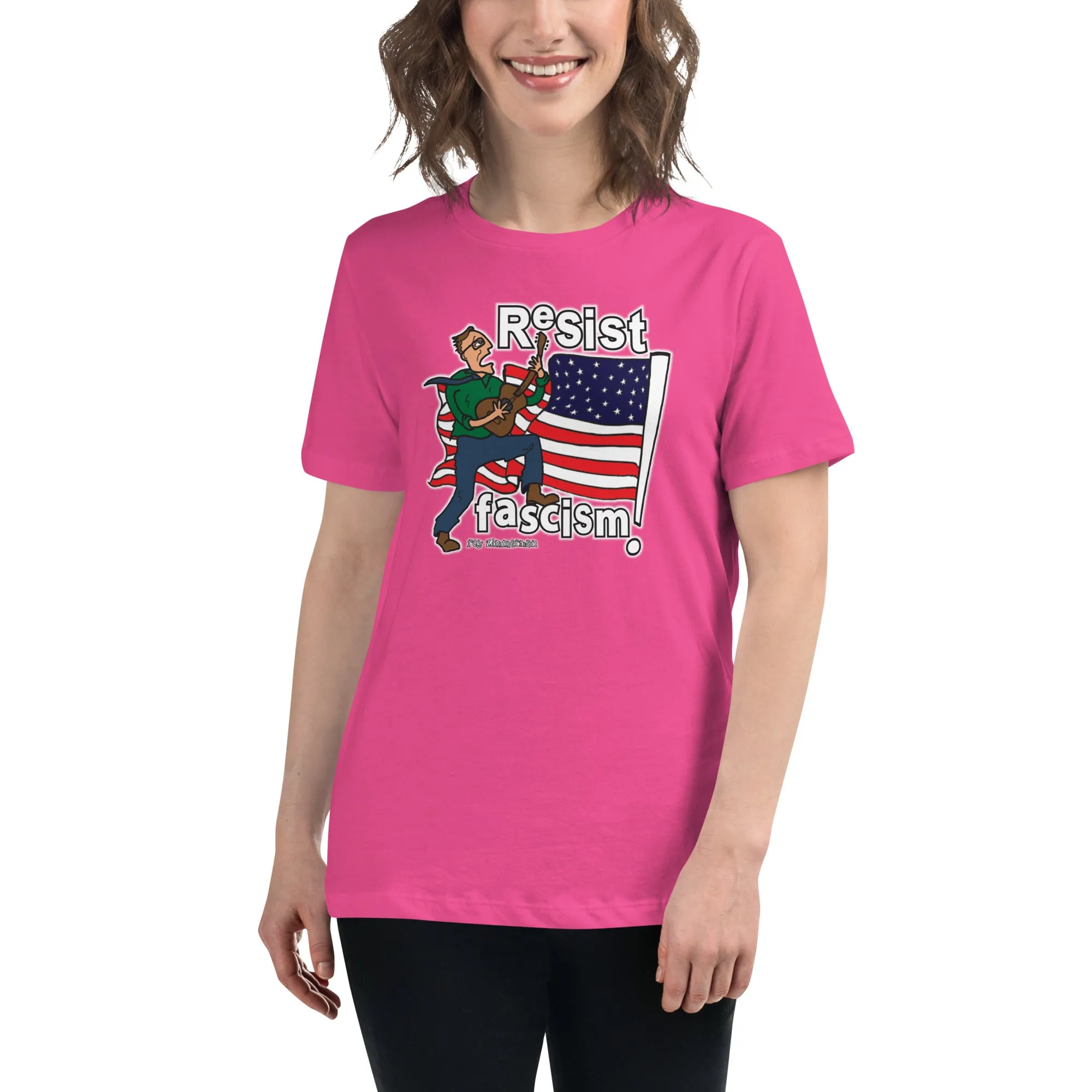 RESIST FASCISM Women's T-Shirt