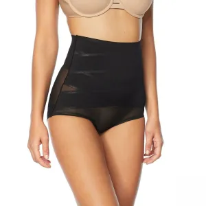 Rhonda Shear Women's Plus Size High Waist Crisscross Shaping Brief