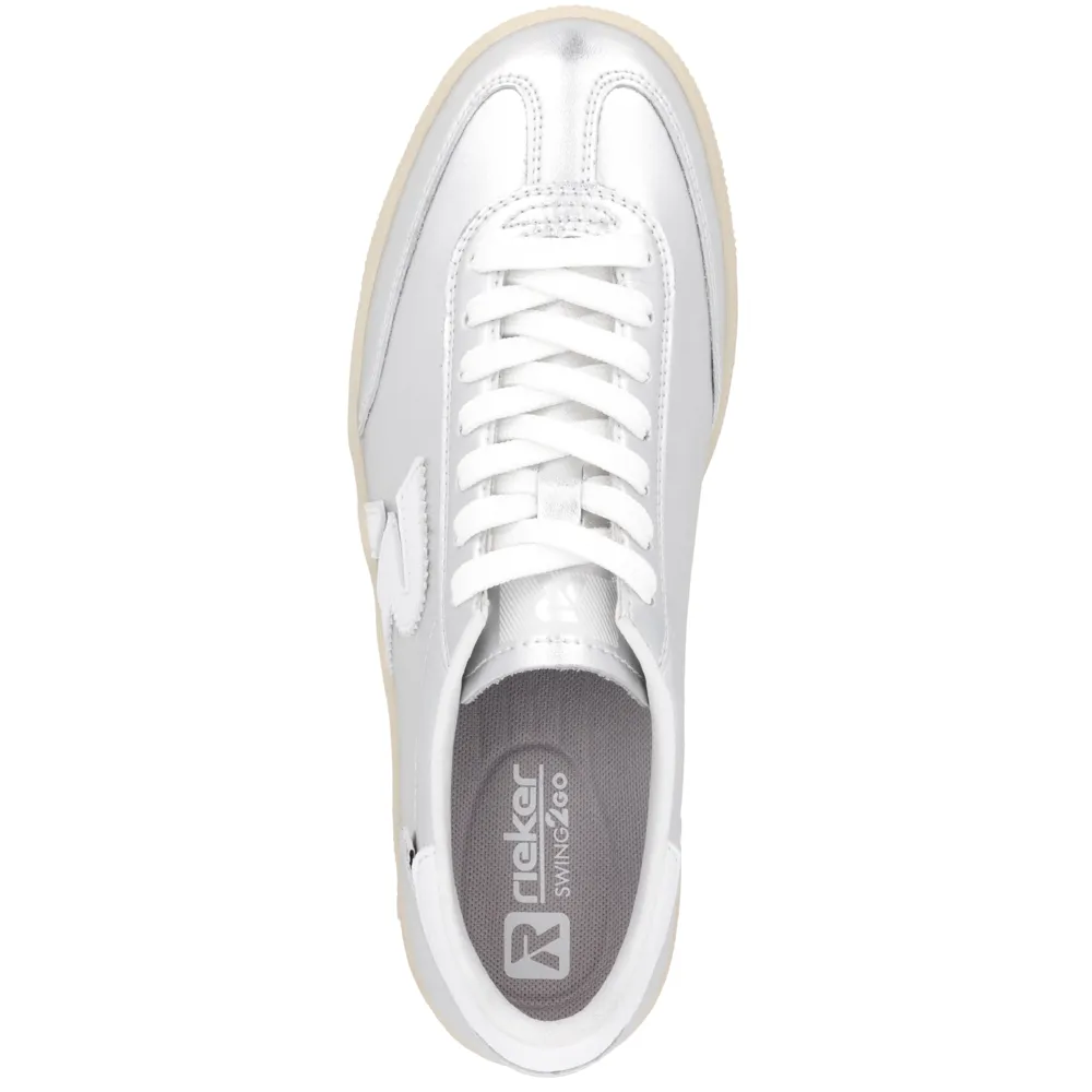 Rieker W2200-90 (Sneak) Argento Trainers