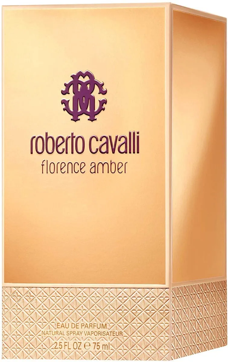 ROBERTO CAVALLI FLORENCE AMBER , Perfume for Women ,  EDP 75 ml FR