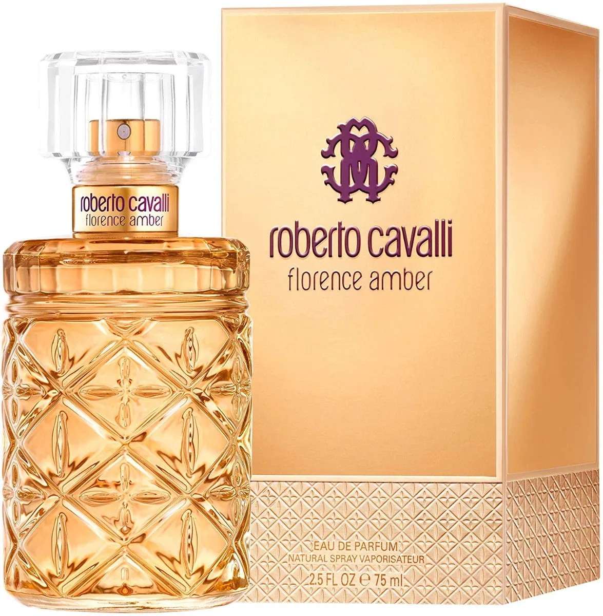 ROBERTO CAVALLI FLORENCE AMBER , Perfume for Women ,  EDP 75 ml FR