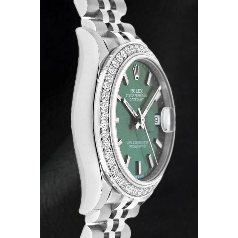 Rolex Date-just 31mm Diamonds Women's Watch