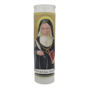 Ruth Bader Ginsburg RBG Devotional Prayer Saint Candle