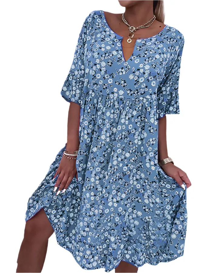 Sabrina – Airy Floral Women's Summer Dress