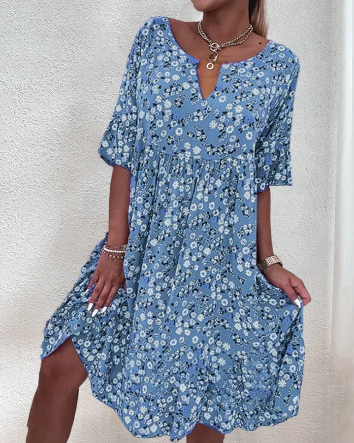 Sabrina – Airy Floral Women's Summer Dress