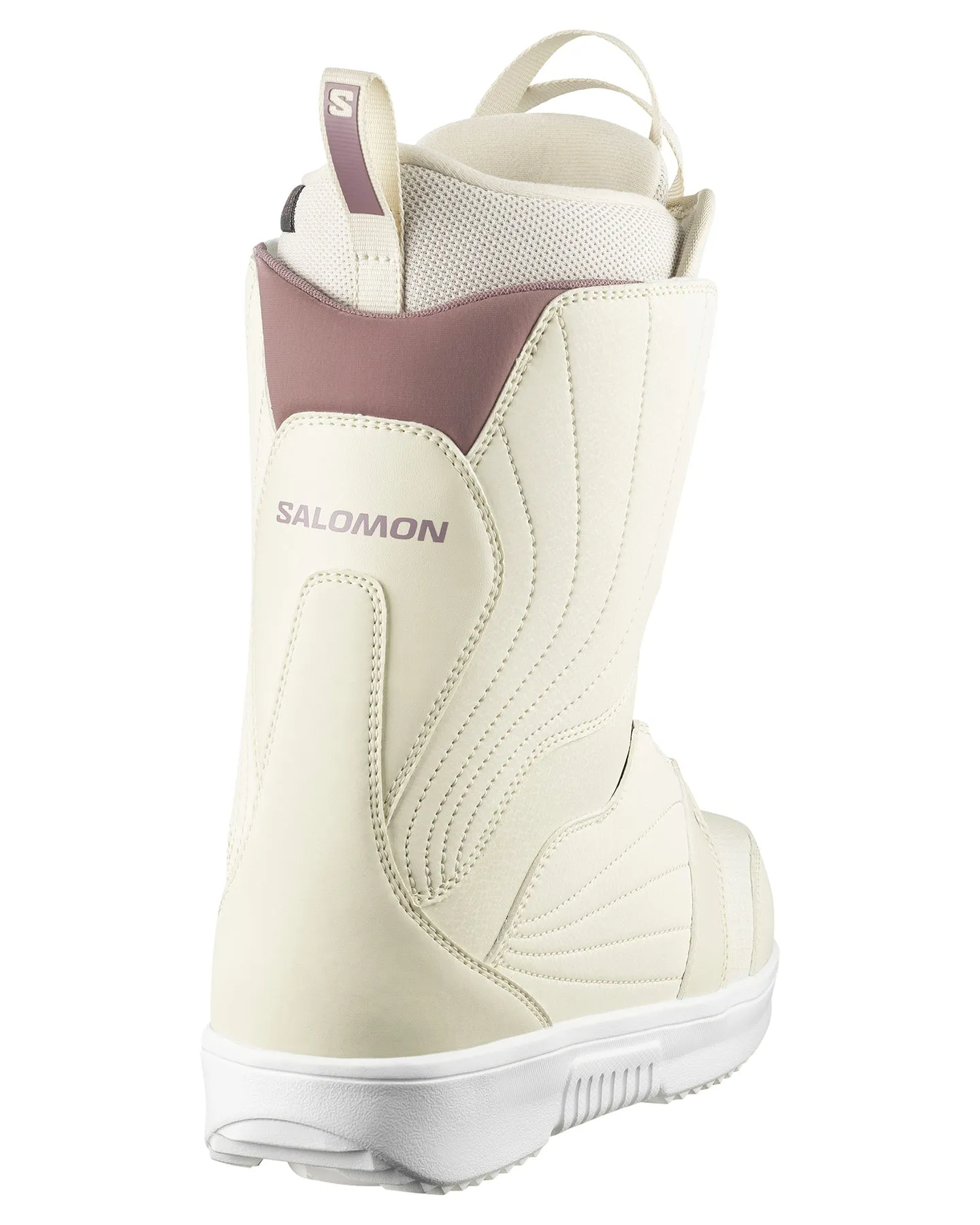 Salomon Pearl Boa Women's Snowboard Boots - Almond Milk / Vanilla Ice / Grape Shake